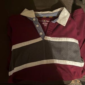Club room 2X long sleeved, rugby shirt